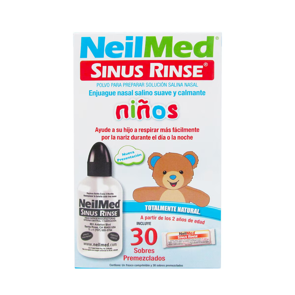 NEILMED SINUS RINSE NIÑOS 30 SOBRES